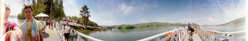 zalew solinski, panorama