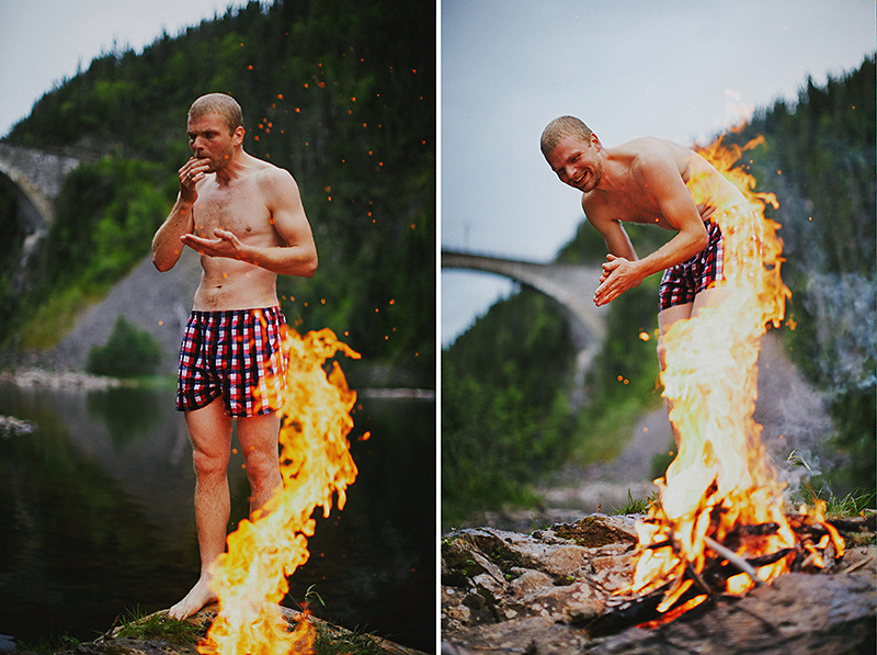 grillowanie pstrągów